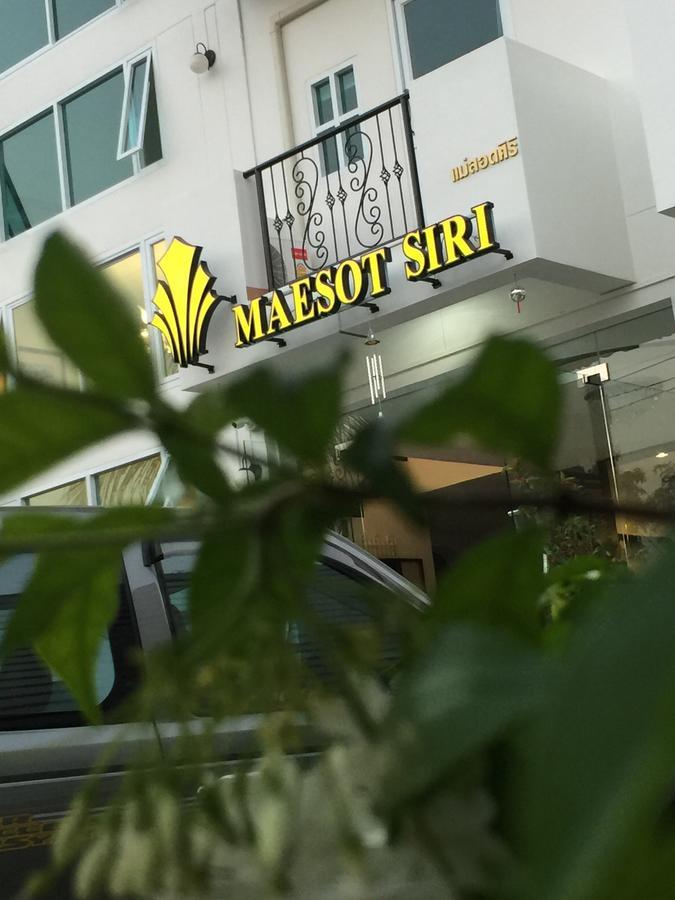 Maesot Siri Hotell Mae Sot Eksteriør bilde